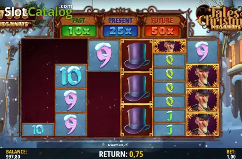 Οθόνη4. Tales of Christmas Megaways Κουλοχέρης 