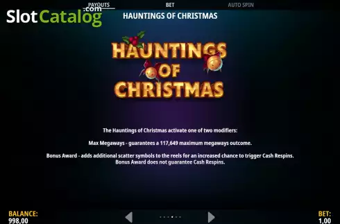 Οθόνη9. Tales of Christmas Megaways Κουλοχέρης 