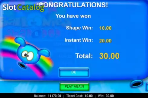 Οθόνη4. Balloonies Pop and Swap Κουλοχέρης