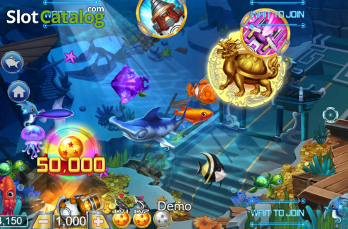 Οθόνη4. Dragonball Fishing Κουλοχέρης 