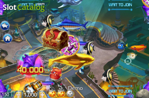 Οθόνη5. Dragonball Fishing Κουλοχέρης 
