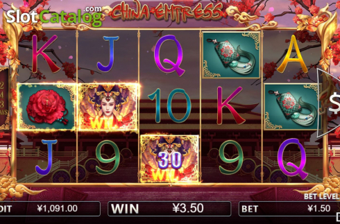 Οθόνη5. China Empress (Iconic Gaming) Κουλοχέρης 