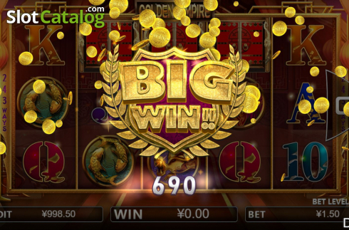 Οθόνη3. Golden Empire (Iconic Gaming) Κουλοχέρης 