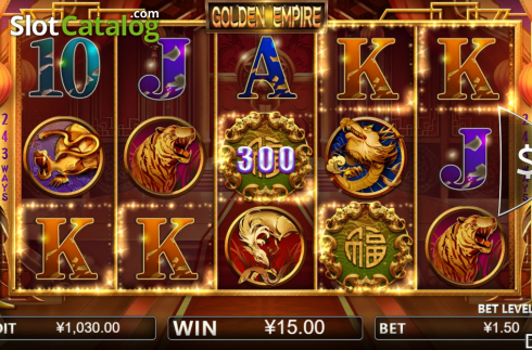 Οθόνη4. Golden Empire (Iconic Gaming) Κουλοχέρης 