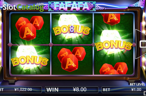 Οθόνη5. Fa Fa Fa (Iconic Gaming) Κουλοχέρης 