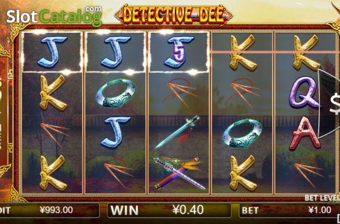 Οθόνη3. Detective Dee (Iconic Gaming) Κουλοχέρης 