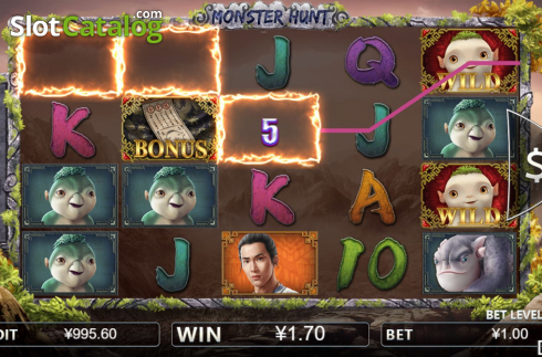 Οθόνη4. Monster Hunt (Iconic Gaming) Κουλοχέρης 