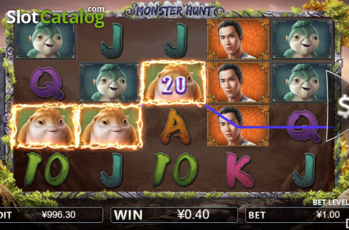 Οθόνη5. Monster Hunt (Iconic Gaming) Κουλοχέρης 