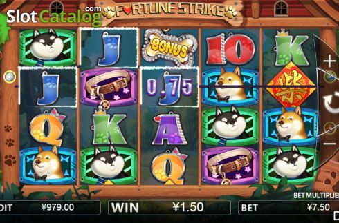Οθόνη3. Fortune Strike Κουλοχέρης 
