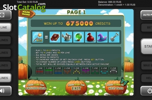 Οθόνη5. Pumpkin Fairy Κουλοχέρης 