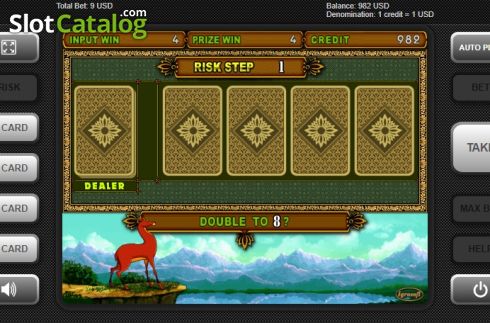 Οθόνη6. Golden Antelope Κουλοχέρης