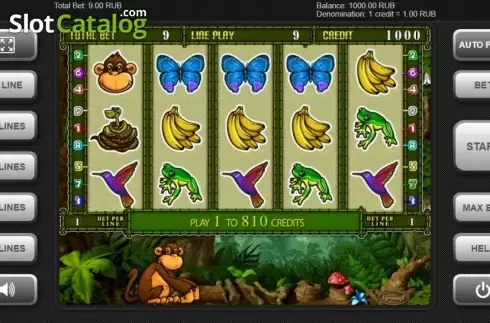 Οθόνη2. Crazy Monkey 2 (Igrosoft) Κουλοχέρης 