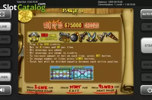 Οθόνη4. Pirate 2 Κουλοχέρης