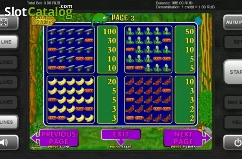 Οθόνη6. Crazy Monkey (Igrosoft) Κουλοχέρης 