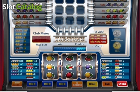 Οθόνη2. Club Spinner Κουλοχέρης 