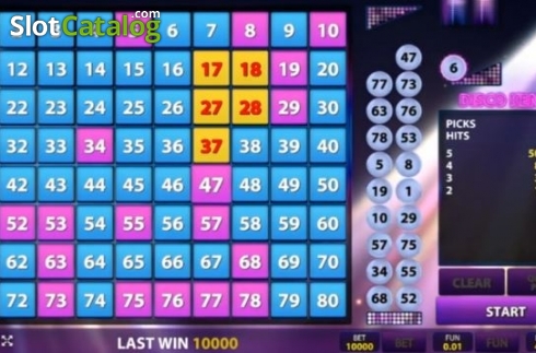 Οθόνη3. Disco Keno Κουλοχέρης