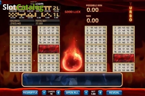 Οθόνη4. Bingo Firestorm Κουλοχέρης