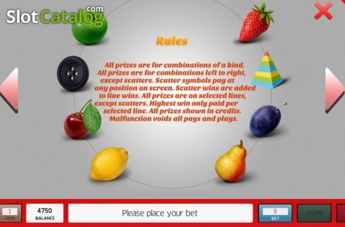 Οθόνη7. Fruit Heat Κουλοχέρης