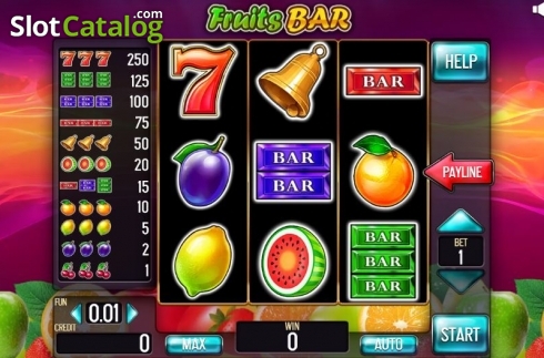 Οθόνη2. Fruits Bar (3x3) Κουλοχέρης