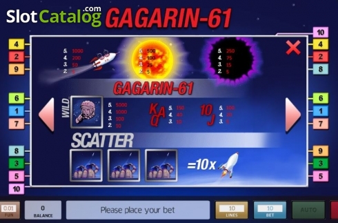 Οθόνη3. Gagarin 61 Κουλοχέρης