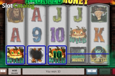 Οθόνη3. Haunted Money Κουλοχέρης
