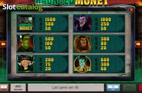 Οθόνη4. Haunted Money Κουλοχέρης