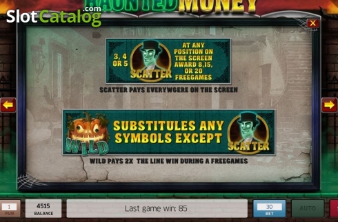 Οθόνη6. Haunted Money Κουλοχέρης
