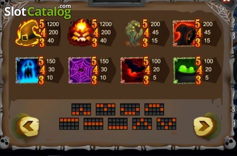 Οθόνη5. Halloween Slot Κουλοχέρης