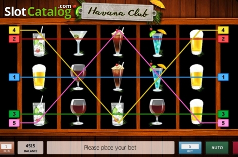 Οθόνη2. Havana Club Κουλοχέρης