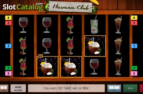Οθόνη3. Havana Club Κουλοχέρης