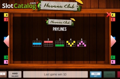 Οθόνη6. Havana Club Κουλοχέρης