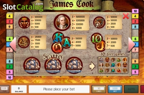 Οθόνη3. James Cook (ABXplay) Κουλοχέρης