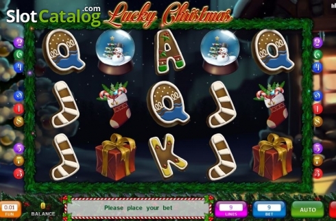 Οθόνη2. Lucky Christmas (ABXplay Κουλοχέρης