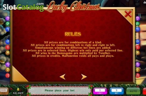 Οθόνη6. Lucky Christmas (ABXplay Κουλοχέρης