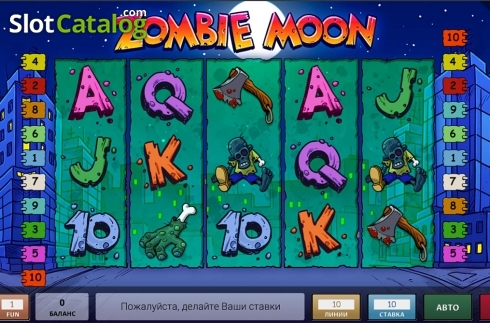 Οθόνη2. Zombie Moon Κουλοχέρης 