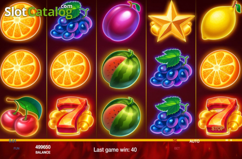 Οθόνη2. Blazing Fruits Κουλοχέρης