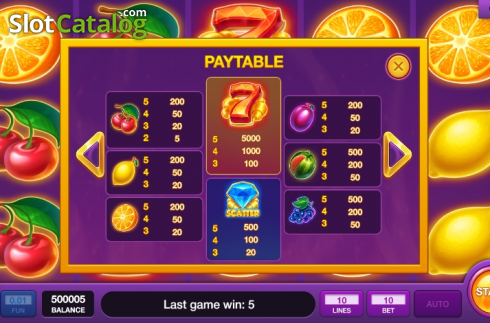 Οθόνη6. Hot Fruits Wheel (Inbet Games) Κουλοχέρης