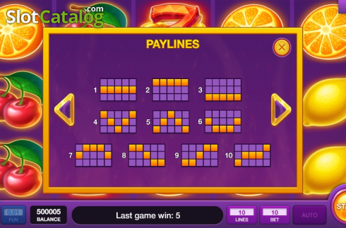 Οθόνη7. Hot Fruits Wheel (Inbet Games) Κουλοχέρης