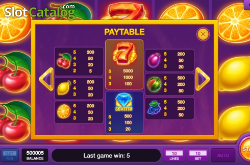 Οθόνη9. Hot Fruits Wheel (Inbet Games) Κουλοχέρης