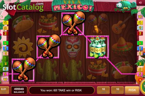 Οθόνη3. Viva Mexico (Inbet Games) Κουλοχέρης