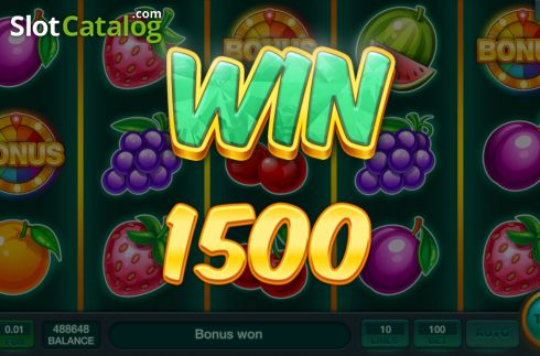 Οθόνη5. Fruits Fortune Wheel Κουλοχέρης