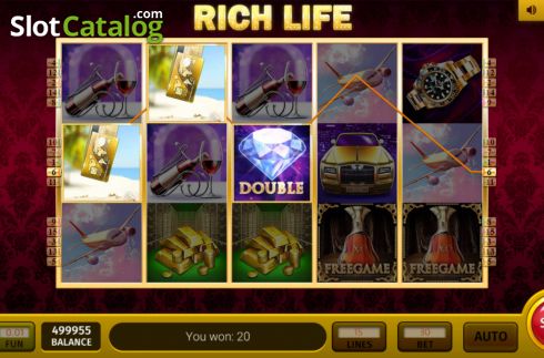 Οθόνη5. Rich Life (3x3) Κουλοχέρης