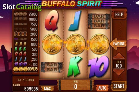 Οθόνη4. Buffalo Spirit (Pull Tabs) Κουλοχέρης 