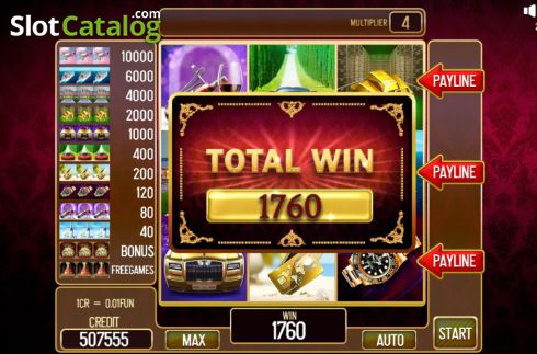 Οθόνη6. Diamond Rich Life (Pull Tabs) Κουλοχέρης