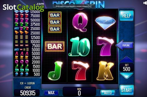 Οθόνη2. Disco Spin (Pull Tabs) Κουλοχέρης 