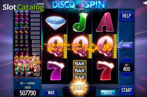 Οθόνη4. Disco Spin (Pull Tabs) Κουλοχέρης 