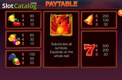 Οθόνη6. Phoenix Wild Κουλοχέρης