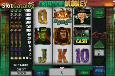Οθόνη2. Haunted Money 3x3 Κουλοχέρης 