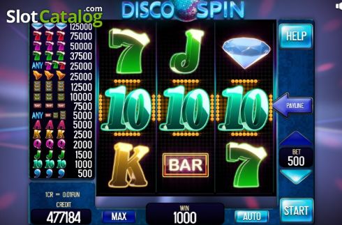 Οθόνη3. Disco Spin (3x3) Κουλοχέρης