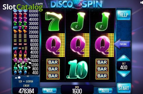 Οθόνη4. Disco Spin (3x3) Κουλοχέρης